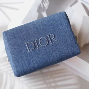 Dior Denim Toiletry Bag